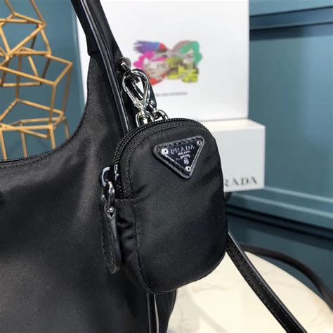 prada hobo bag nylon re edition|pre owned prada nylon bag.